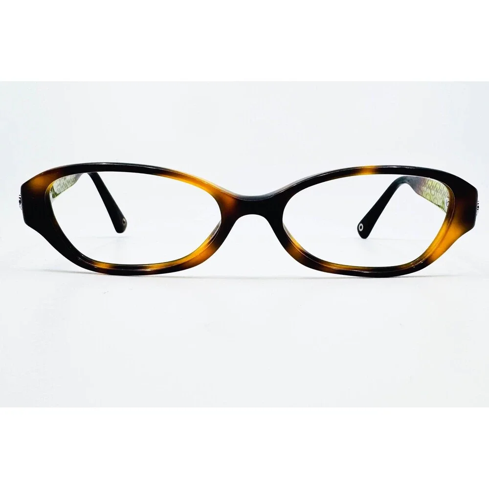 Coach Eyeglasses Womens Tortoise HC 6015 Delaney 5031 50-16-130
